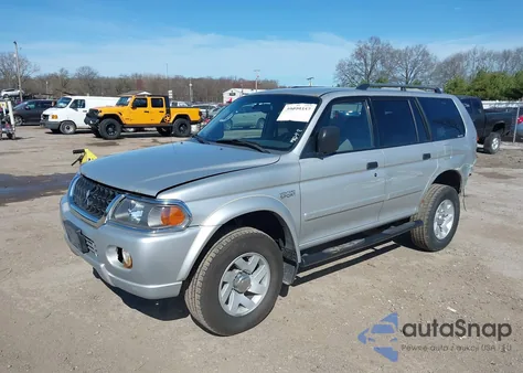 2002 Mitsubishi Montero Sport Xls из США, поврежденный, VIN JA4MT31R72J045936